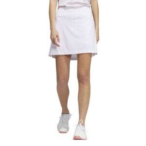 NEW Adidas U365‎ Ultimate Print golf tennis Skort Pink Womens Size L Athletic